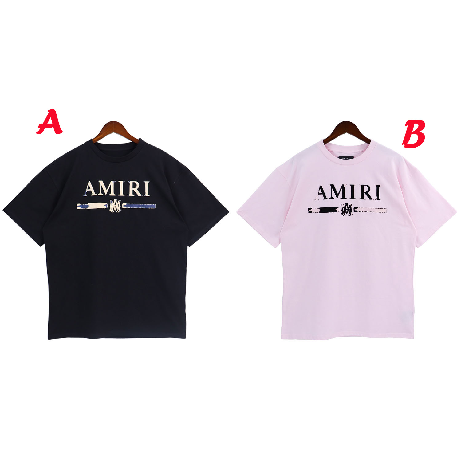 Amiri M.A. Bar Applique Tee - DesignerGu