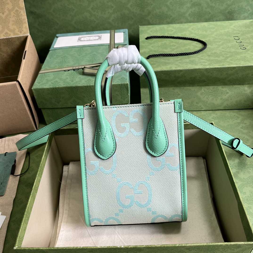 Gucci Jumbo GG Mini Tote Bag - DesignerGu