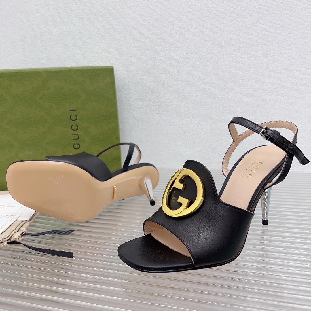 Gucci Blondie Heeled Sandal - DesignerGu