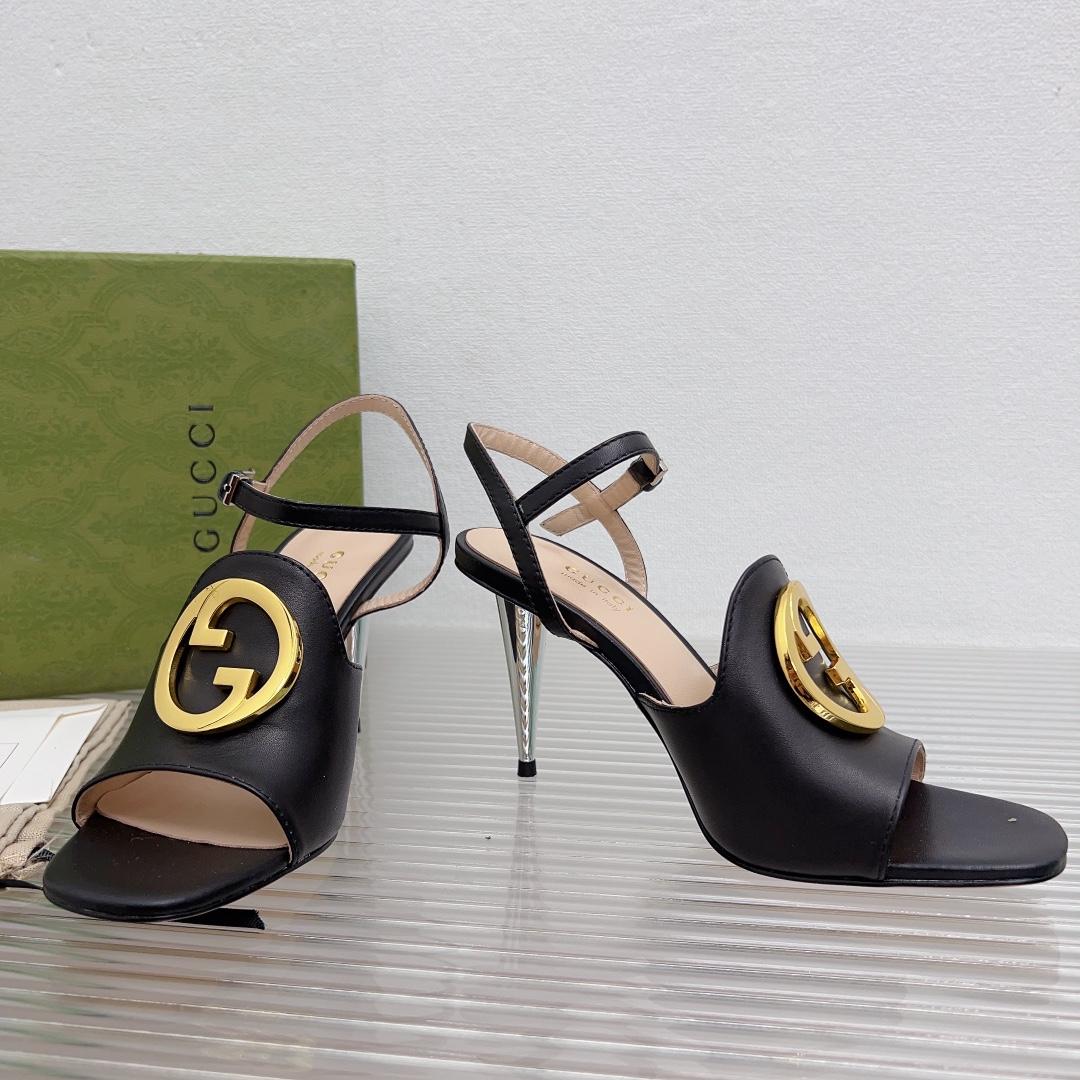 Gucci Blondie Heeled Sandal - DesignerGu