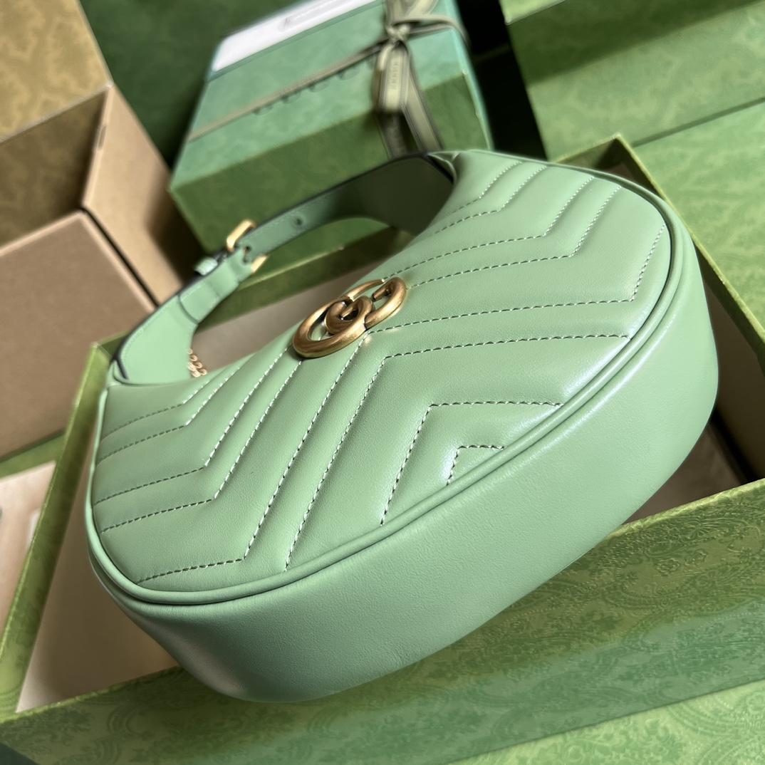 Gucci GG Marmont Matelassé Mini Bag(21.5-11-5cm) - DesignerGu