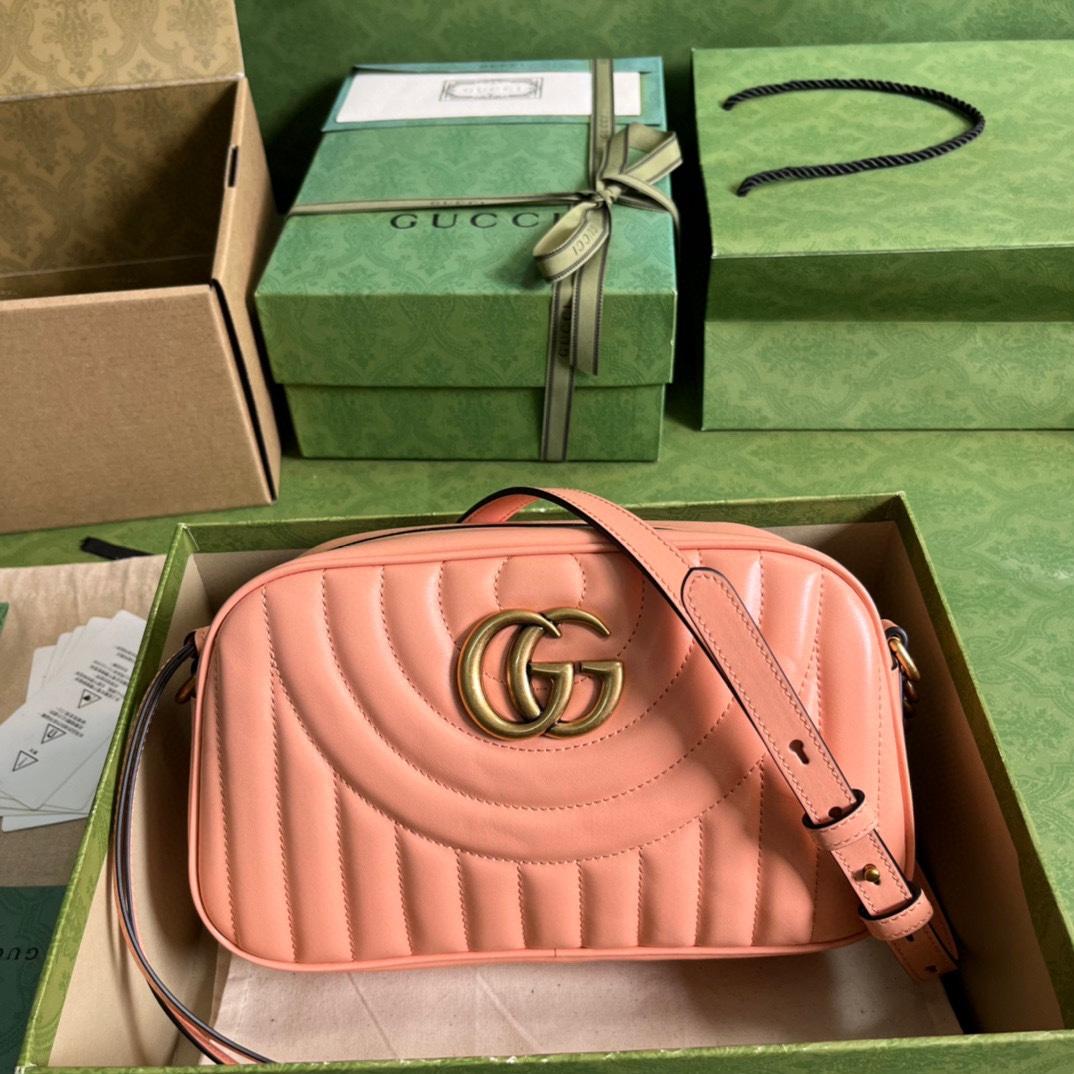 Gucci GG Marmont Shoulder Bag(24*13*7cm) - DesignerGu