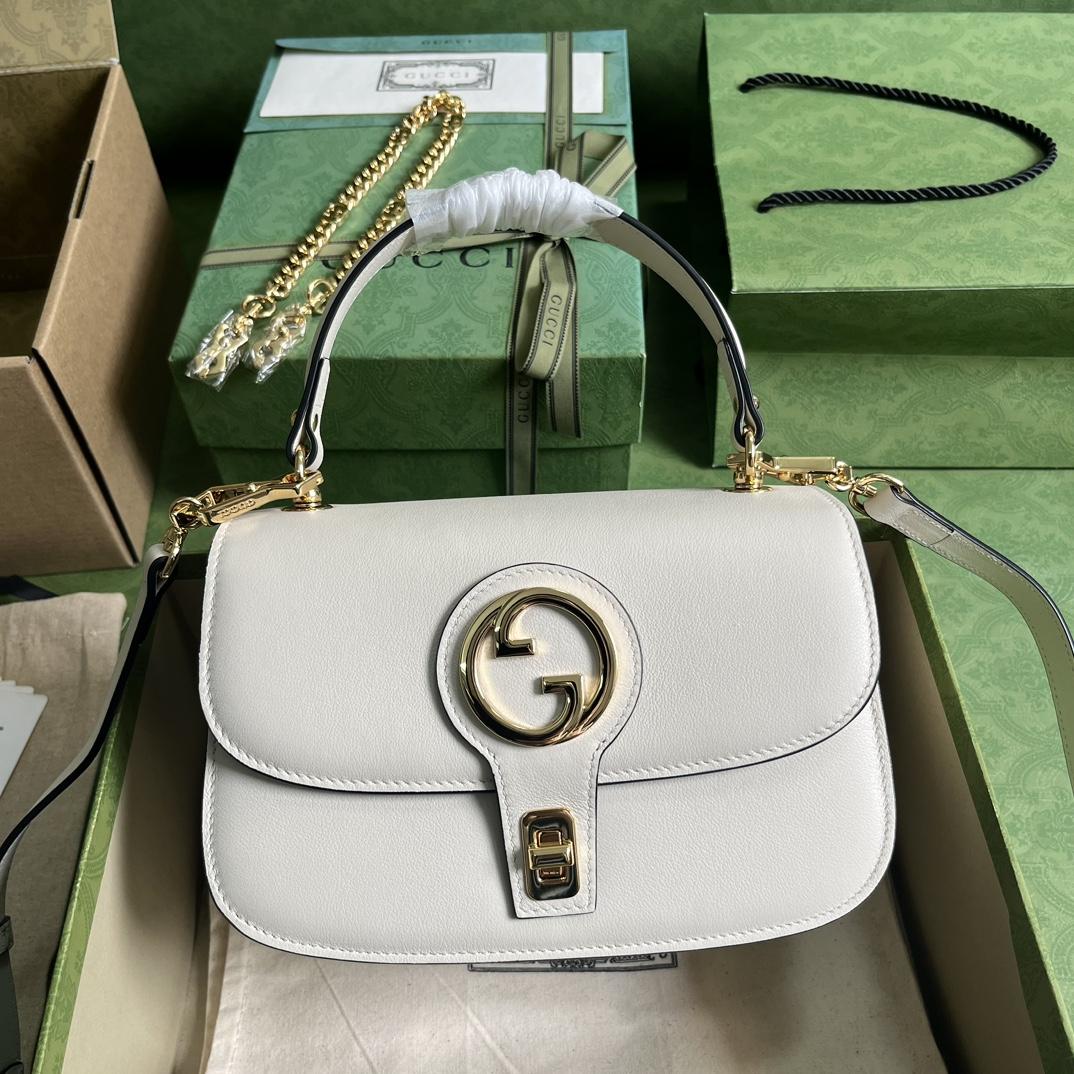 Gucci Blondie Top-Handle Bag(23-15-11cm) - DesignerGu