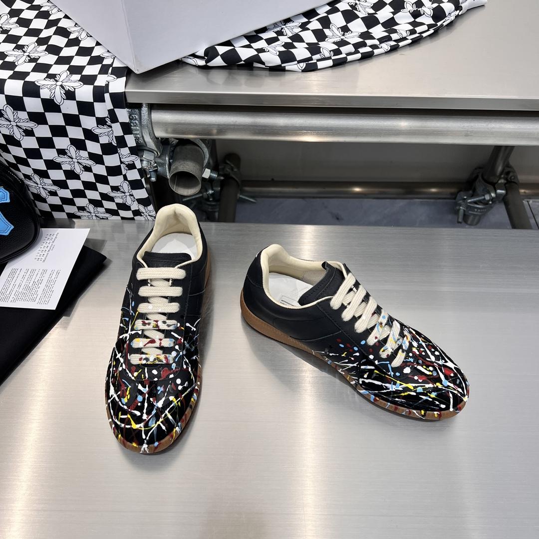 Maison Margiela Paint Replica Sneakers - DesignerGu