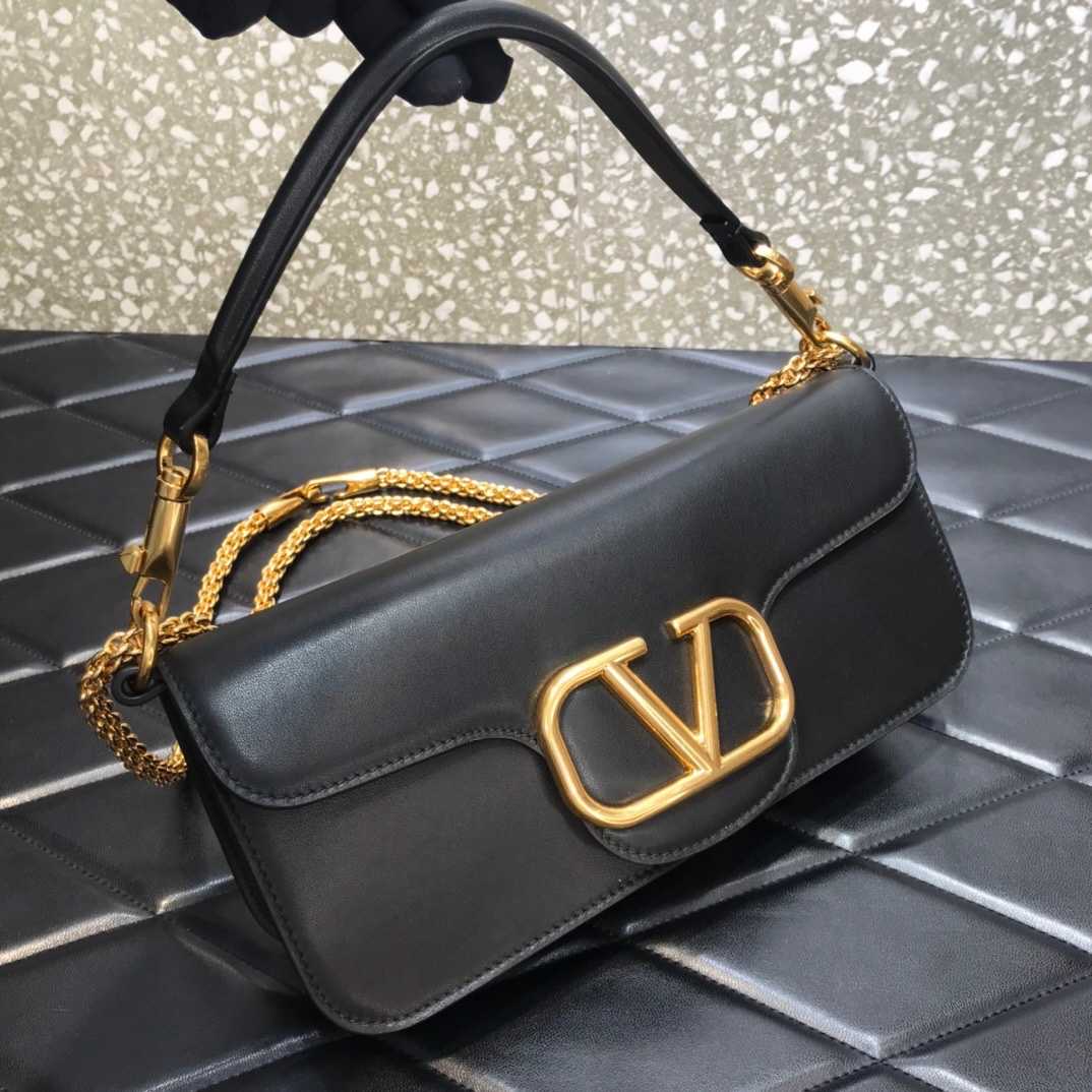 Valenti Locò Calfskin Shoulder Bag - DesignerGu