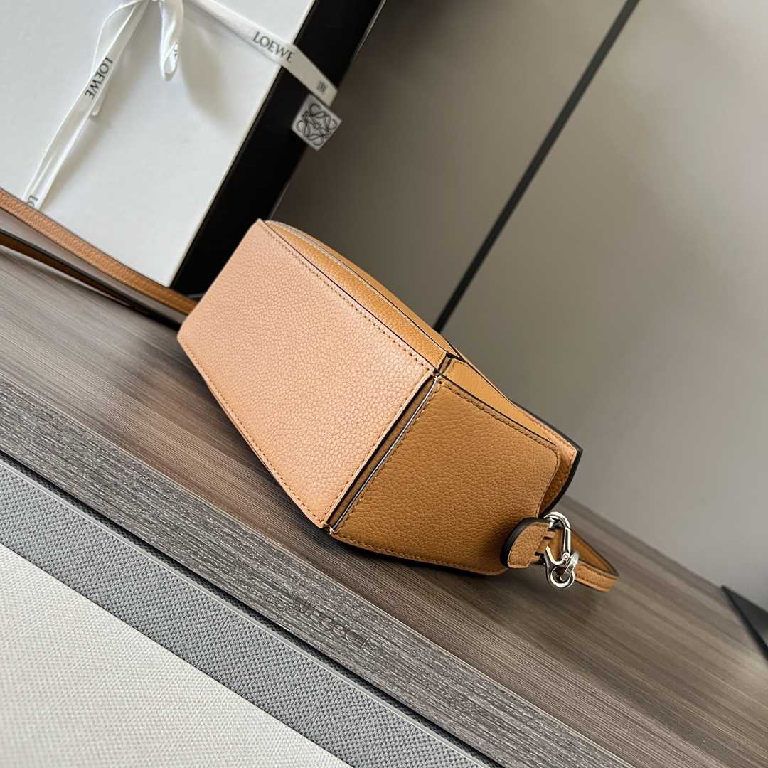 Loewe Mini Puzzle Bag In Soft Grained Calfskin - DesignerGu