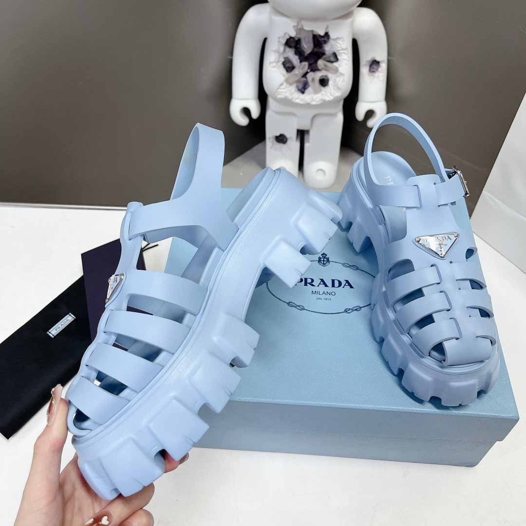 Prada Foam Rubber Sandals - DesignerGu