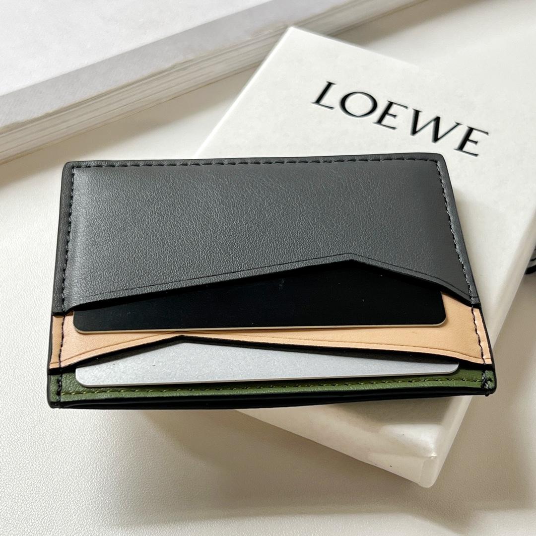 Loewe Puzzle Plain Cardholder (10x7.5cm) - DesignerGu