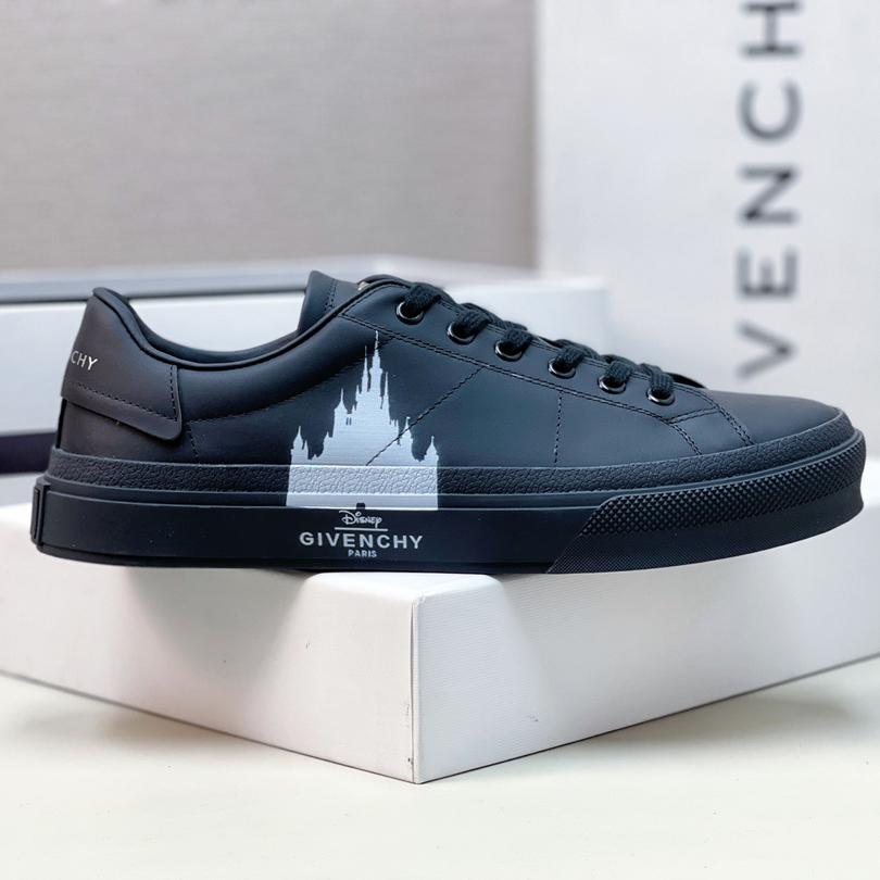 Givenchy City Sport Castle Sneakers In Leather - DesignerGu