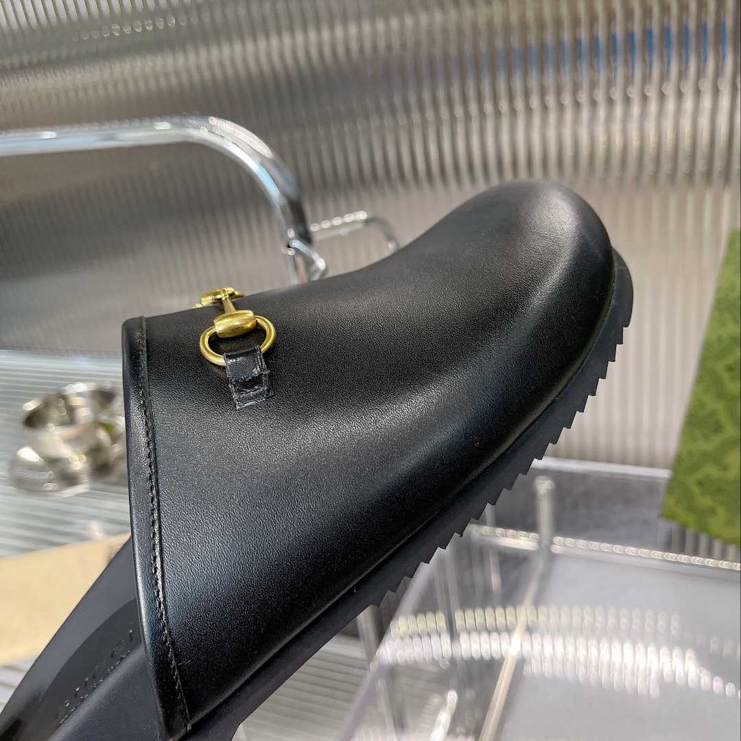 Gucci Horsebit Slip-on Sandal - DesignerGu