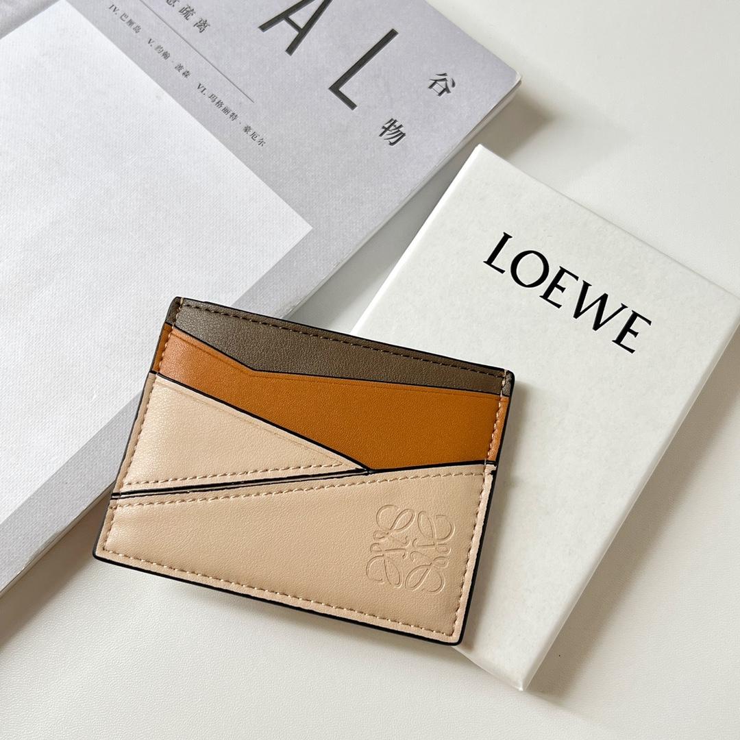 Loewe Puzzle Plain Cardholder (10x7.5cm) - DesignerGu