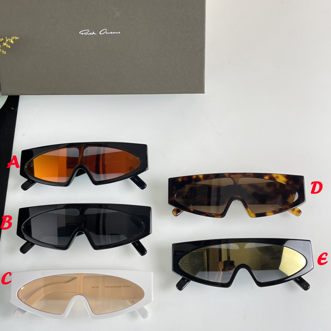 Rick Owens 'Shield' Sunglasses - DesignerGu