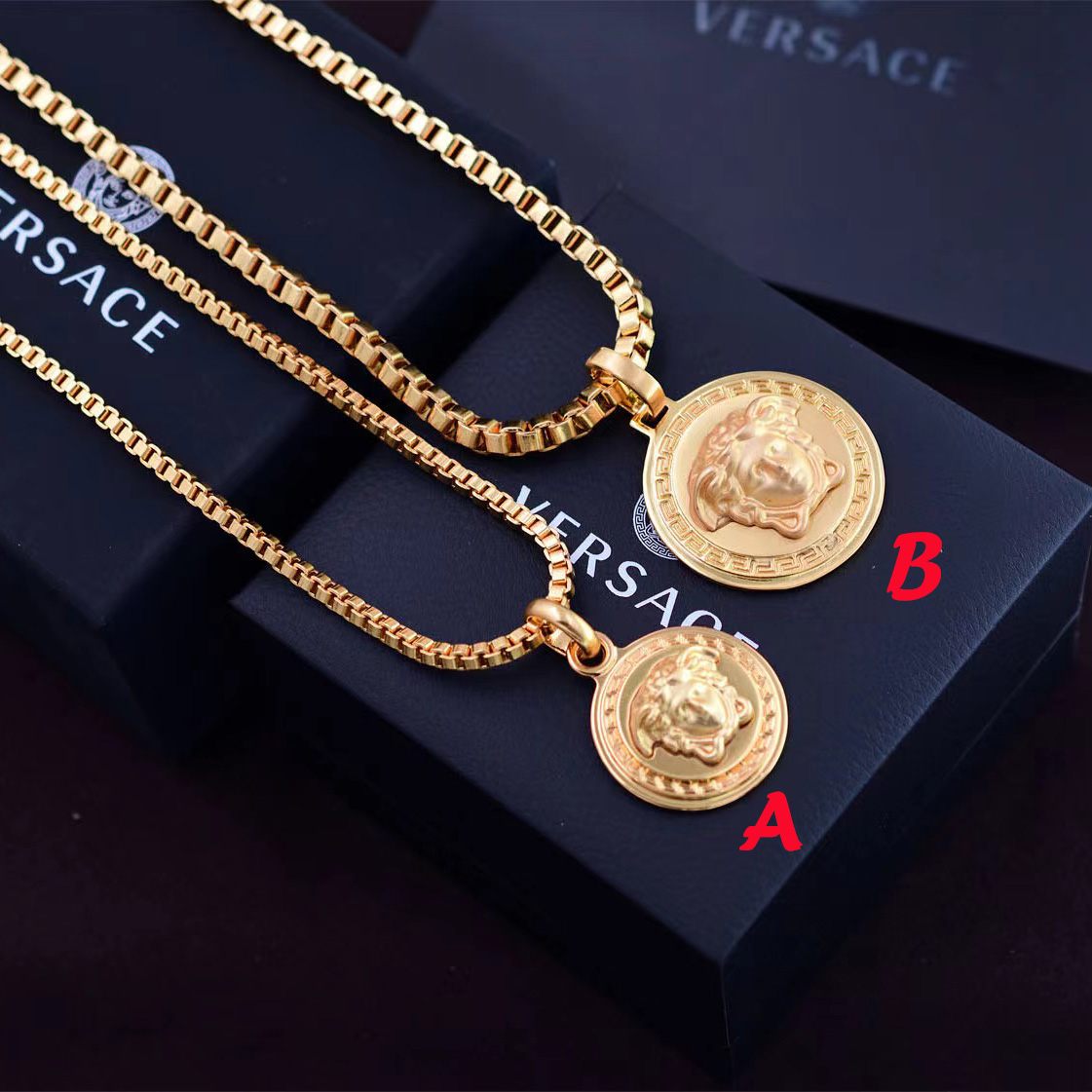 Versace Medusa Necklaces  - DesignerGu