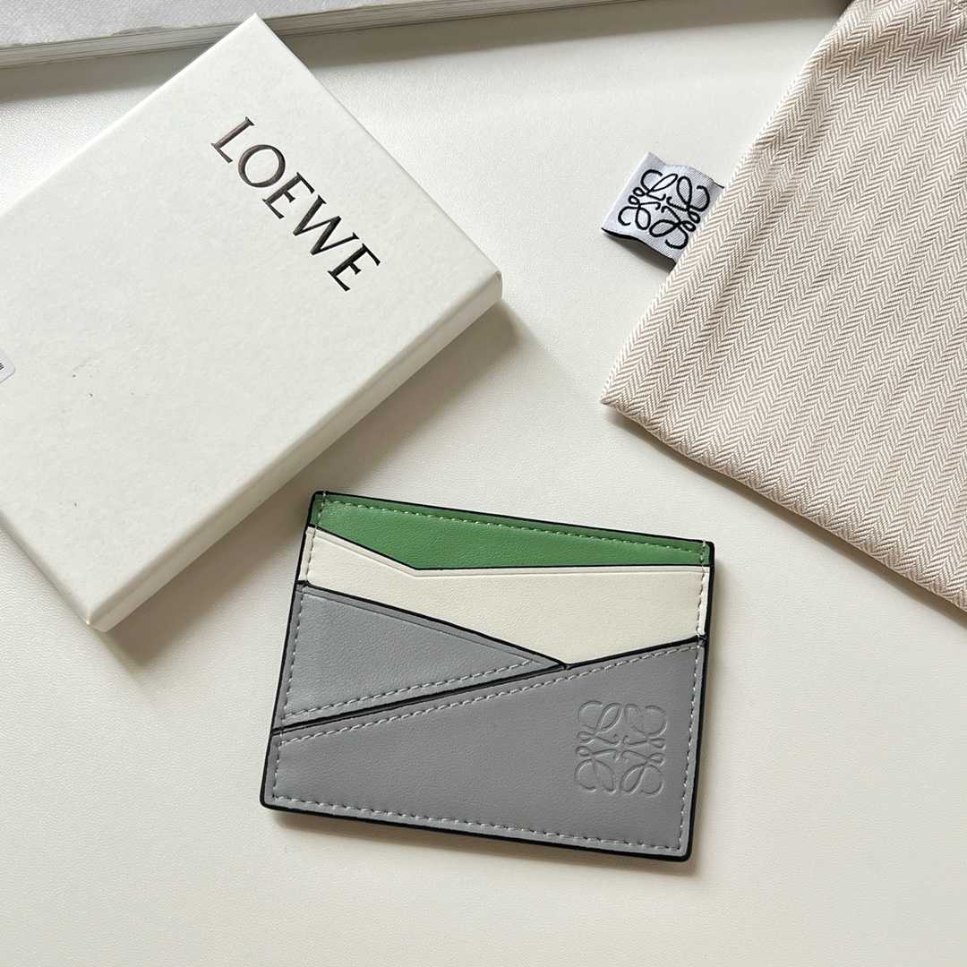 Loewe Puzzle Plain Cardholder (10x7.5cm) - DesignerGu