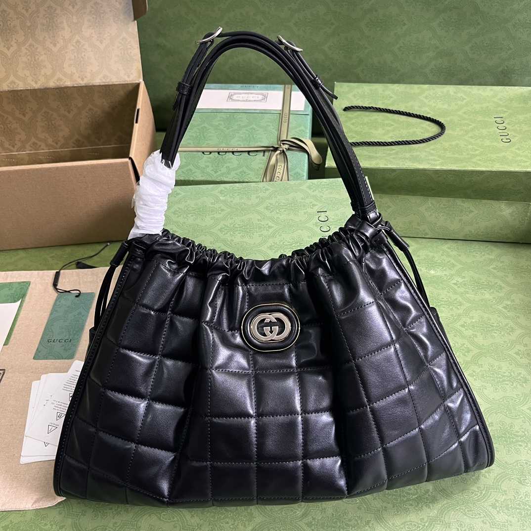 Gucci Deco Medium Tote Bag(43-28-8cm) - DesignerGu