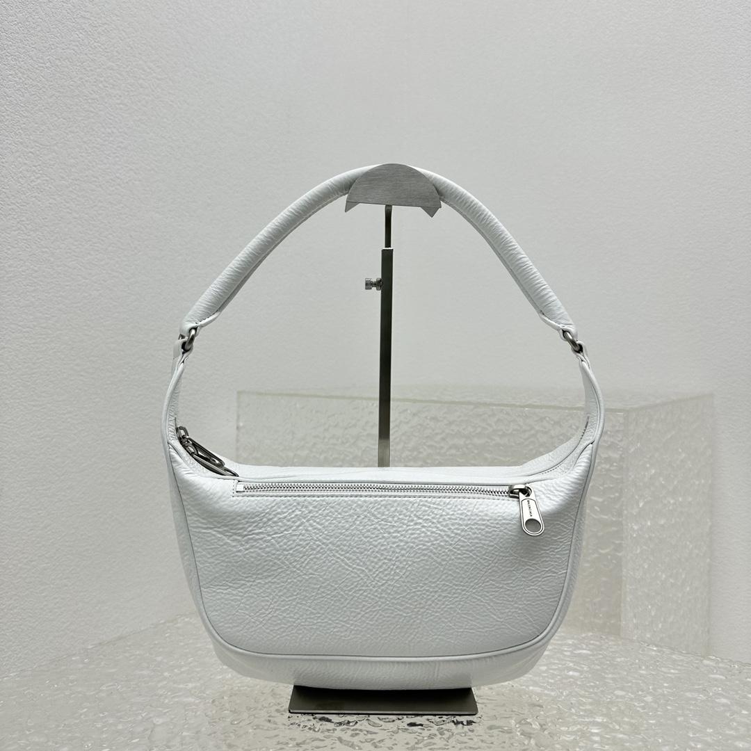 Balenciaga Raver Medium Bag With Handle In White - DesignerGu