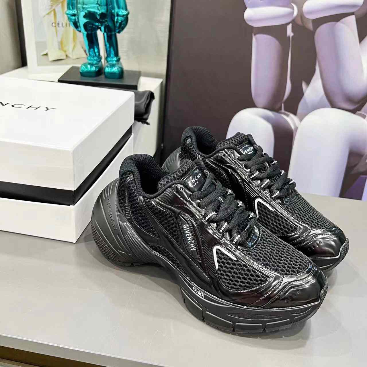 Givenchy TK-MX Runner Sneakers In Mesh - DesignerGu