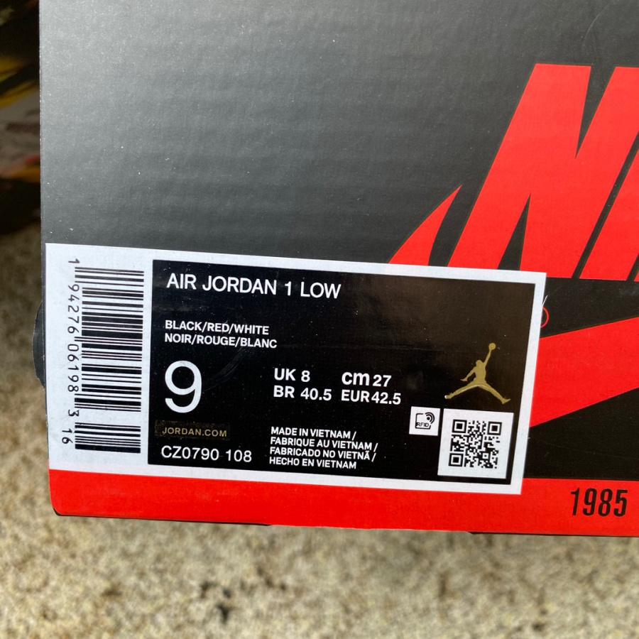  Air Jordan 1 x Off-white Low Sneaker    CZ0790-108 - DesignerGu