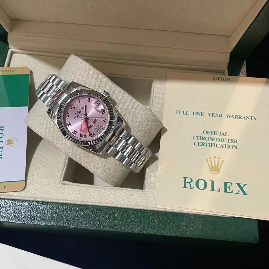 Rolex  Steel And White Gold Rolesor Lady-Datejust Watch - DesignerGu