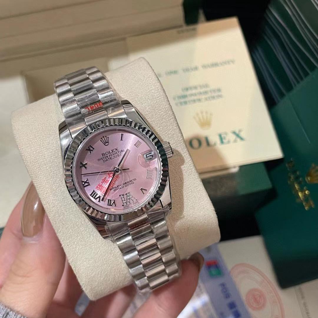 Rolex  Steel And White Gold Rolesor Lady-Datejust Watch - DesignerGu