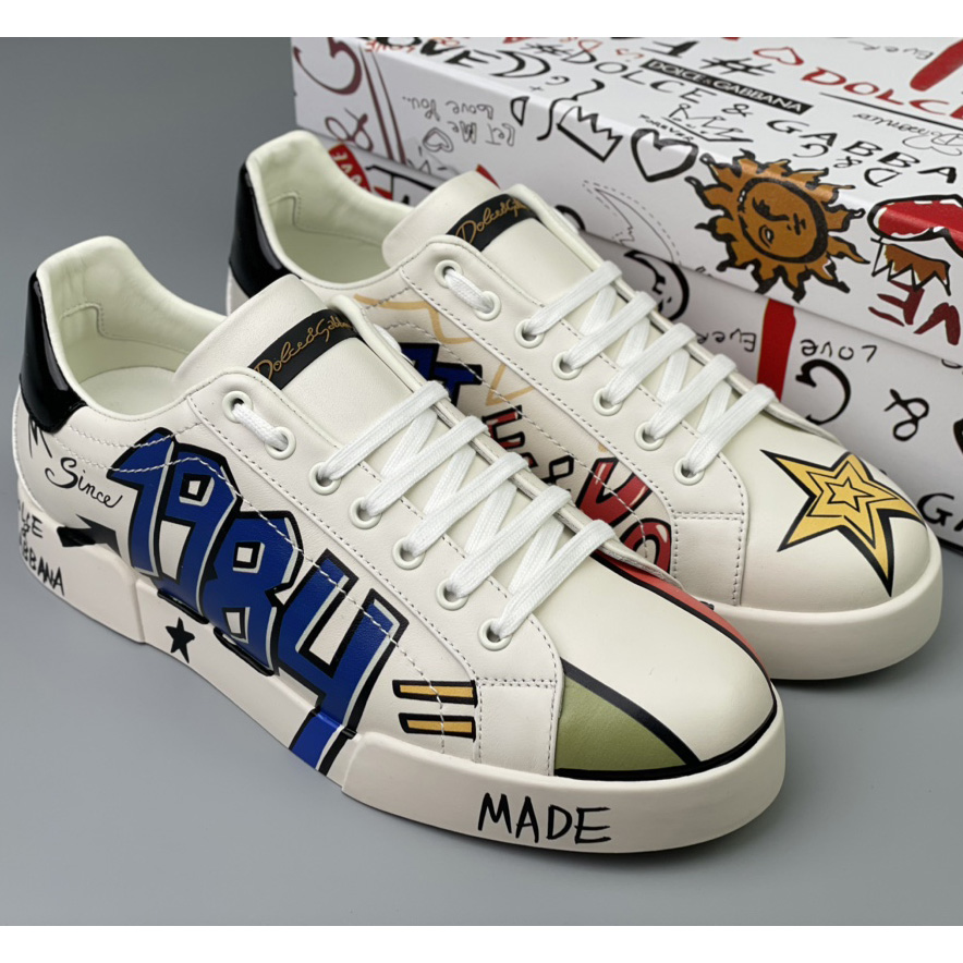 Dolce & Gabbana New DGLimited Portofino Sneakers - DesignerGu