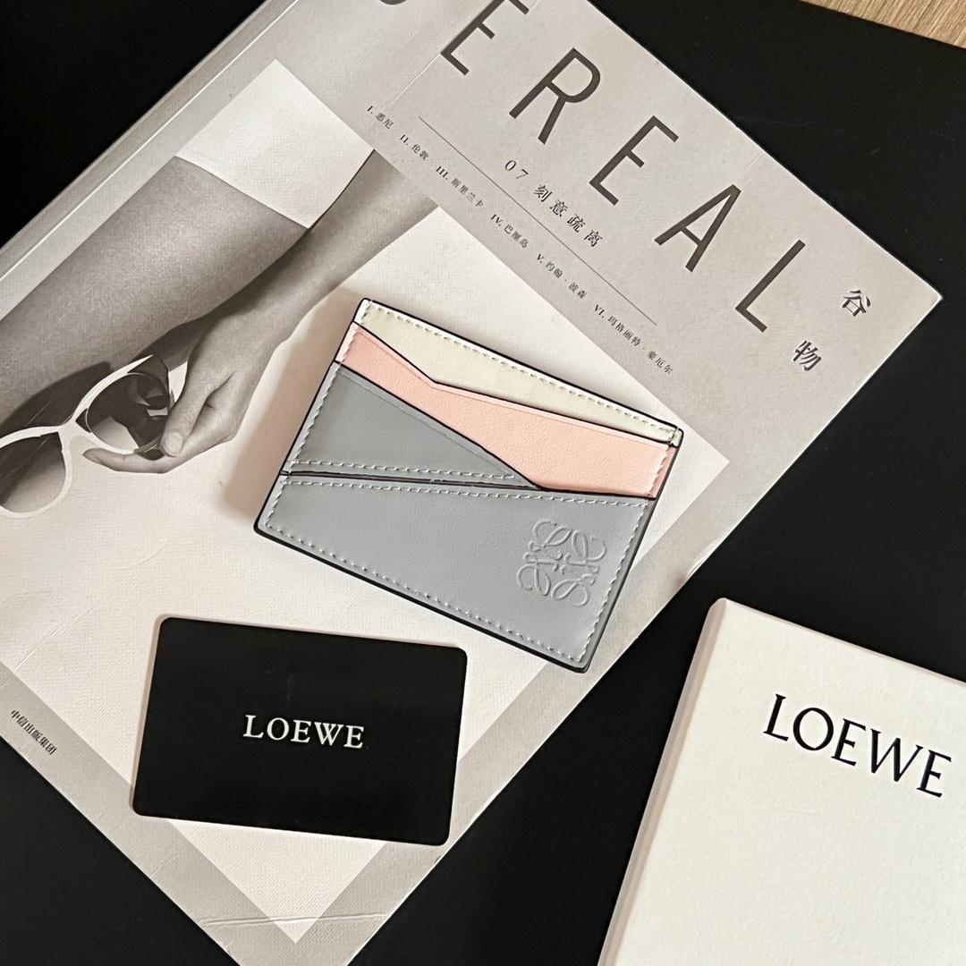 Loewe Puzzle Plain Cardholder (10x7.5cm) - DesignerGu