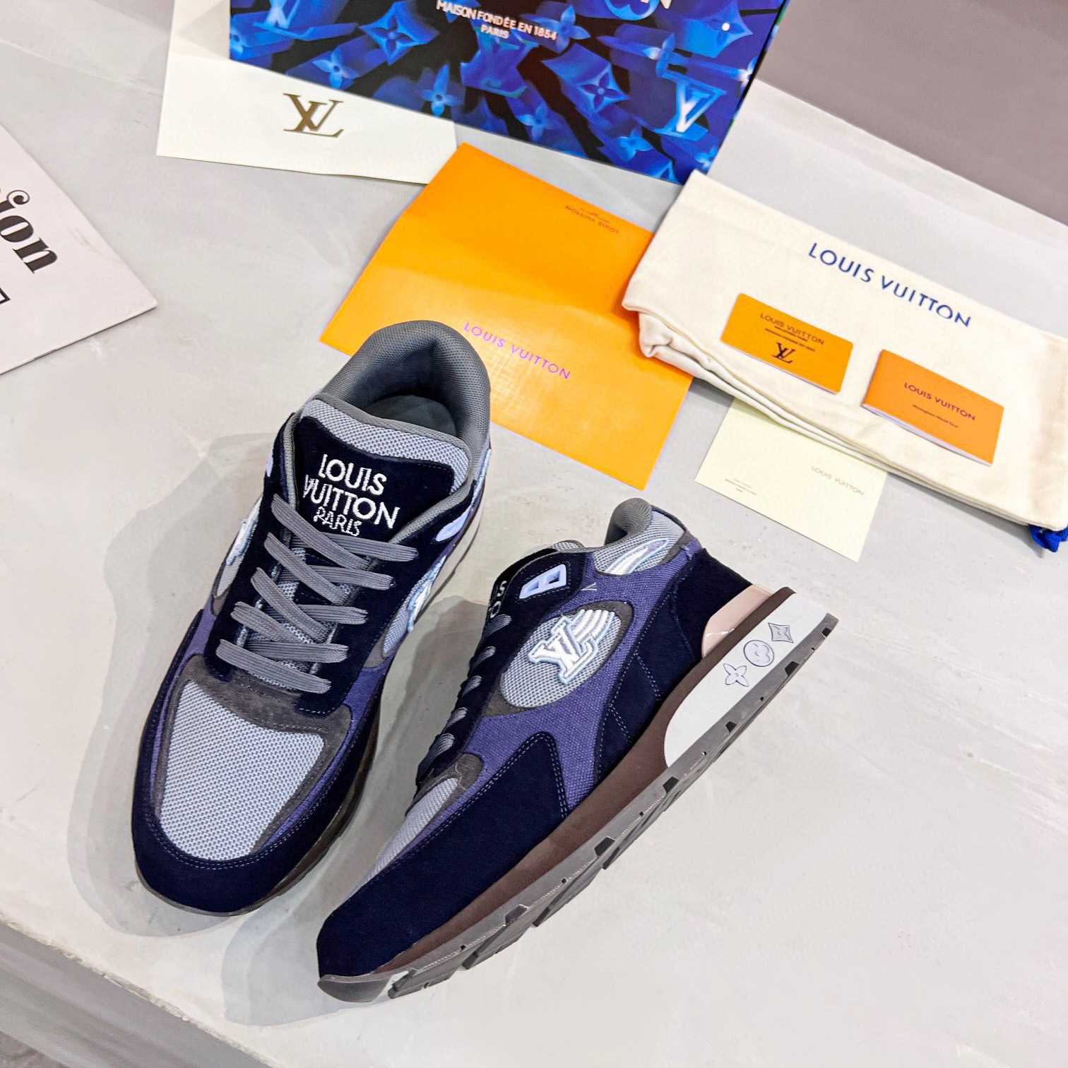 Louis Vuitton Run Away Sneaker      - DesignerGu