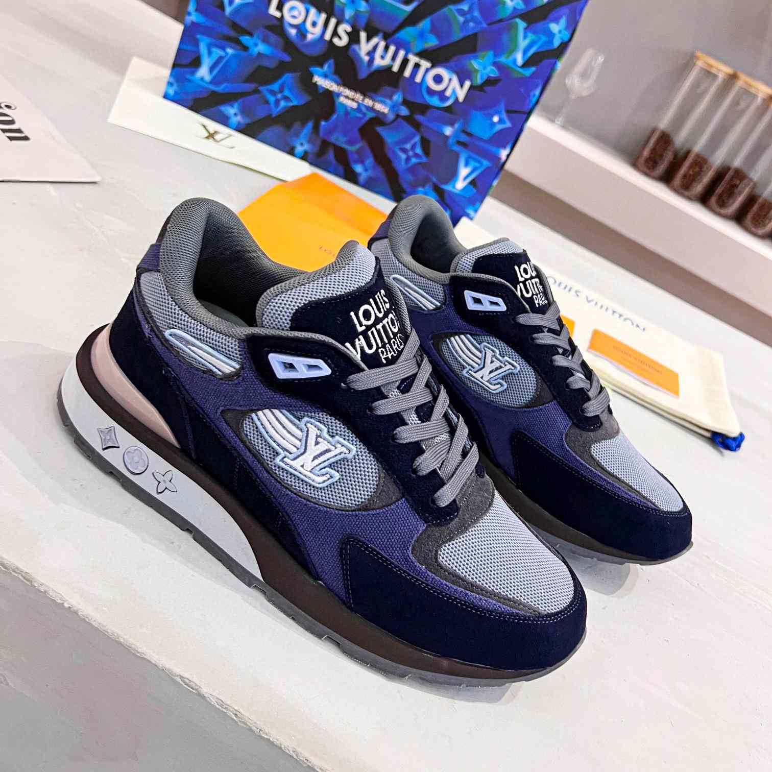 Louis Vuitton Run Away Sneaker      - DesignerGu