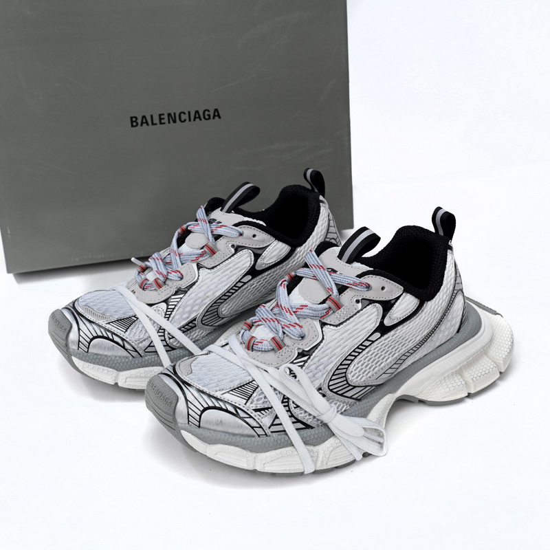 Balenciaga 3XL Trainers In Silvery - DesignerGu