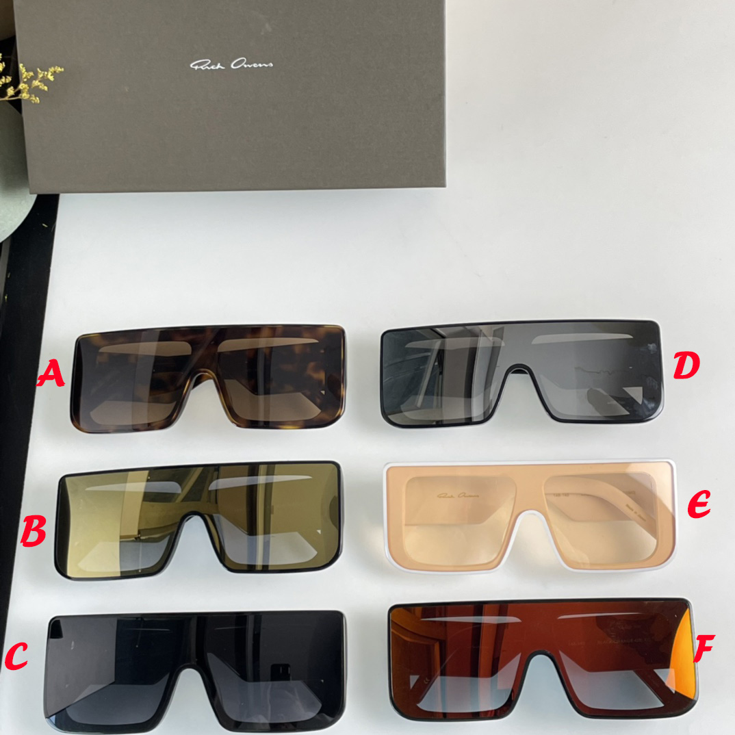 Rick Owens 'Shield' Sunglasses - DesignerGu