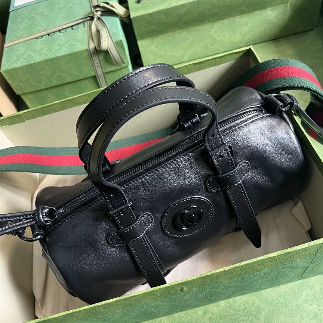 Gucci Small Duffle Bag With Tonal Double G(28.5-16-16cm) - DesignerGu