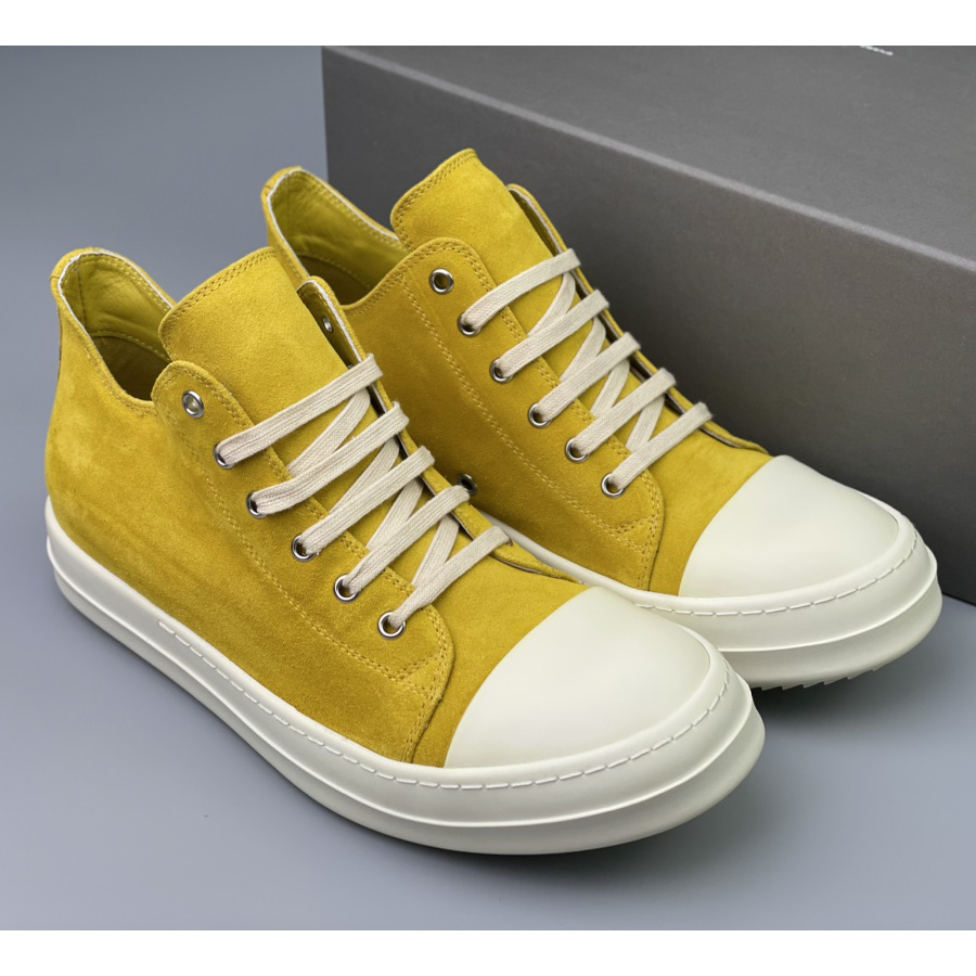 Rick Owens Drkshdw Low Top Ramones Sneakers - DesignerGu