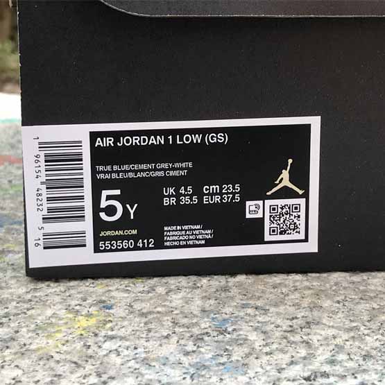 Air Jordan 1 Low Sneaker     553560-412 - DesignerGu