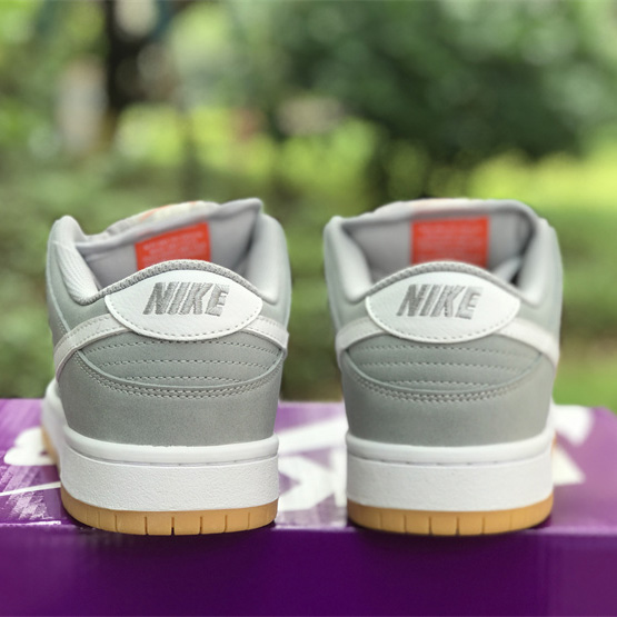 Nike SB Dunk Low “Grey Gum” Sneakers     DV5464-001 - DesignerGu