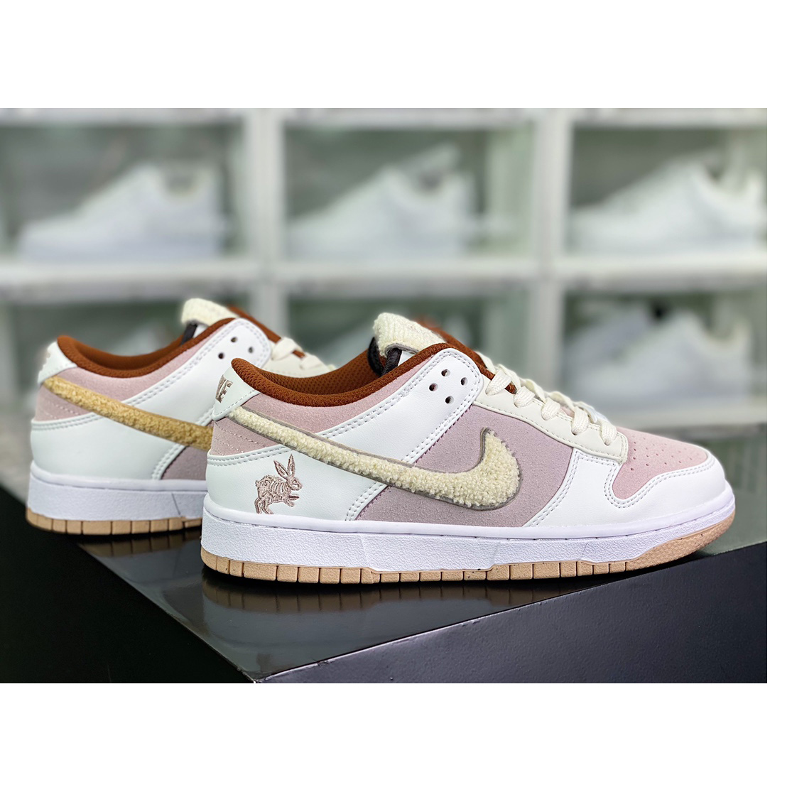 Nike Dunk Low “Year of the Rabbit” Sneaker           fd4203-111 - DesignerGu