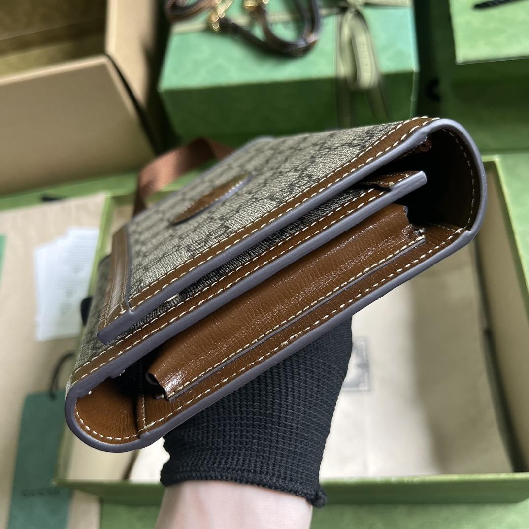 Gucci GG Top Handle Wallet(20-16-8.5cm) - DesignerGu