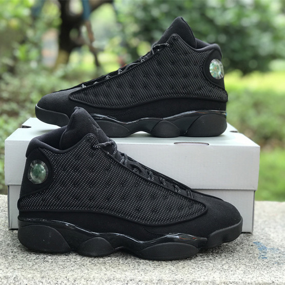 Air Jordan 13 “Black Cat” Sneakers     414571-011 - DesignerGu