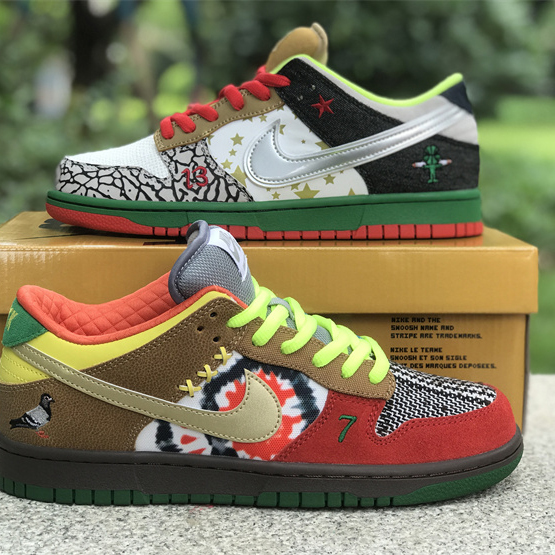 Nike Dunk SB Low What The Dunk  Sneaker       318403-141 - DesignerGu