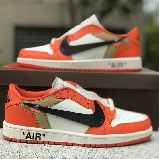 Off-white x Air Jordan 1 Low Sneaker      CZ0790-113 - DesignerGu