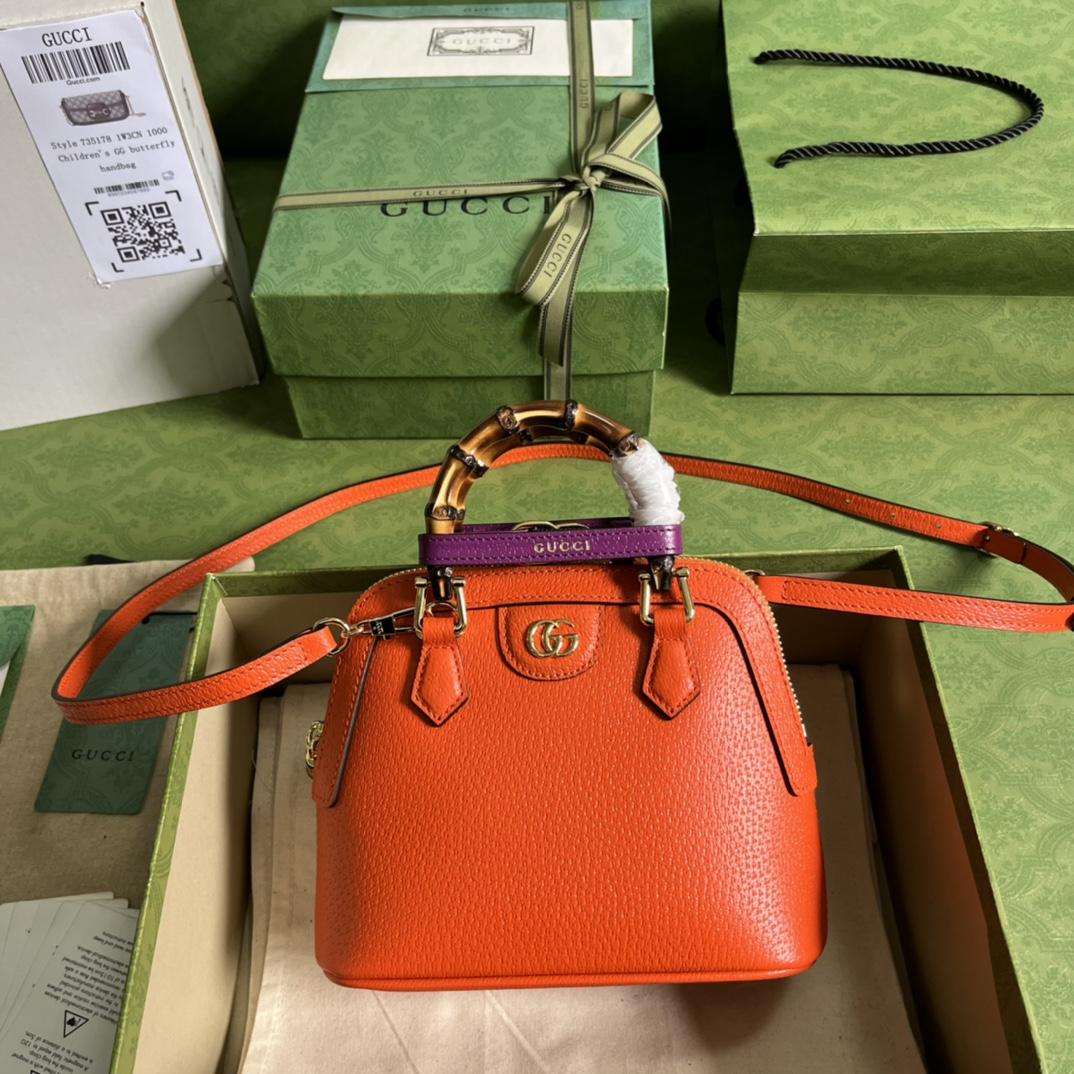 Gucci Diana Mini Tote Bag(20-16-8.5cm) - DesignerGu