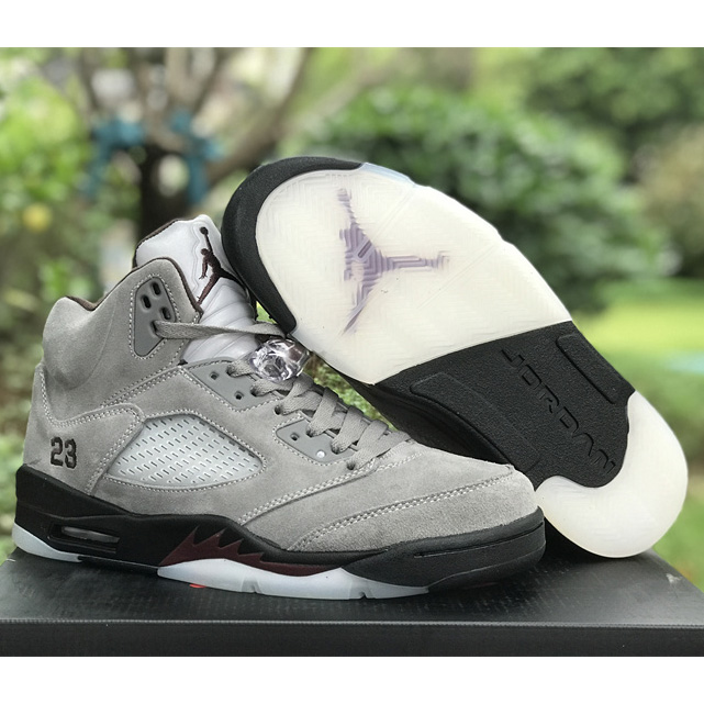 A Ma Maniére x Air Jordan 5 “Light Bone” Sneakers      FD1330-006 - DesignerGu