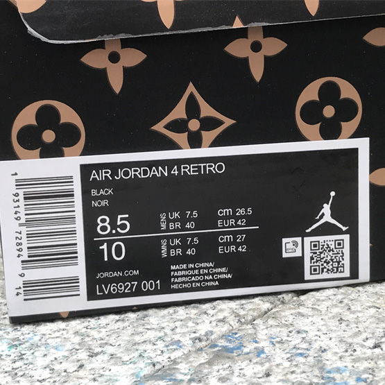 Air Jordan 4 x Louis Vuitton Sneaker     LV6927-001 - DesignerGu