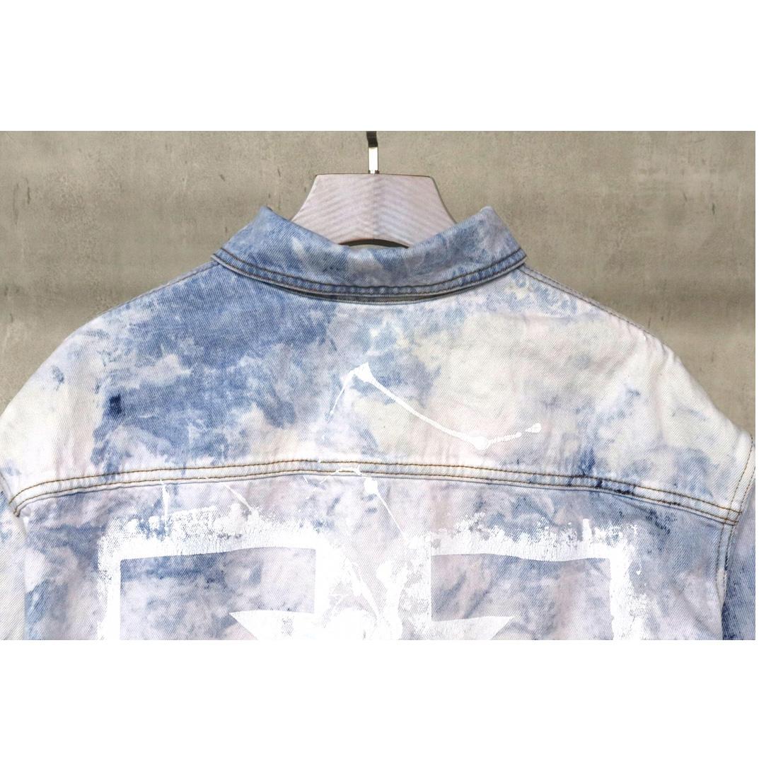 Off-White Men's Skater Heaven Denim Jacket - DesignerGu