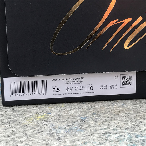 Union x Air Jordan 1 KO Low Sneaker    DO8912-101 - DesignerGu