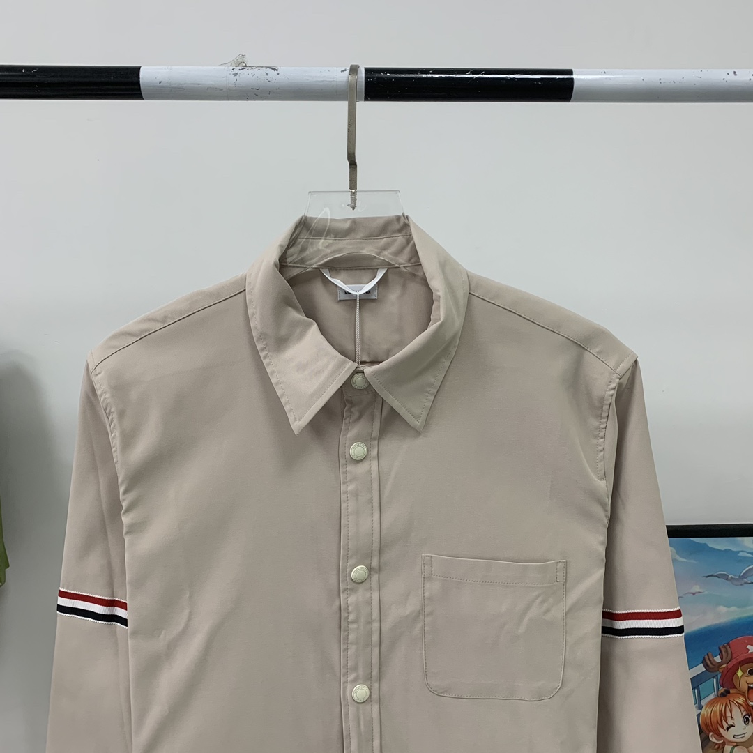 Thom Browne Cotton Poplin Armband Shirt - DesignerGu