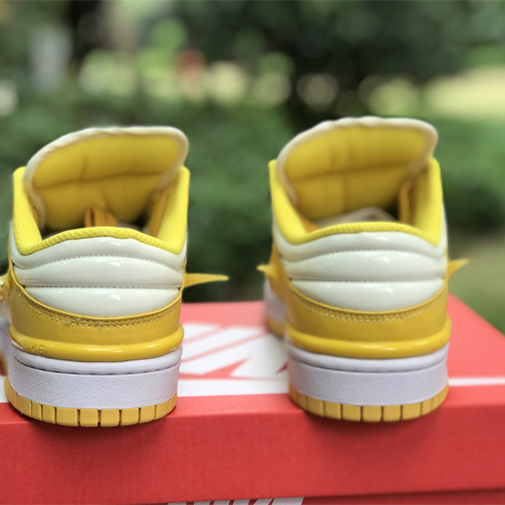 Nike Dunk Low Twist “Vivid Sulfur” Sneakers        DZ2794-100 - DesignerGu