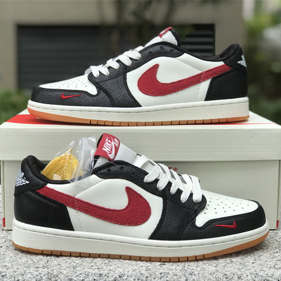 Fragment x Travis Scott x Air Jordan 1 Low Sneaker      DM7866-996 - DesignerGu