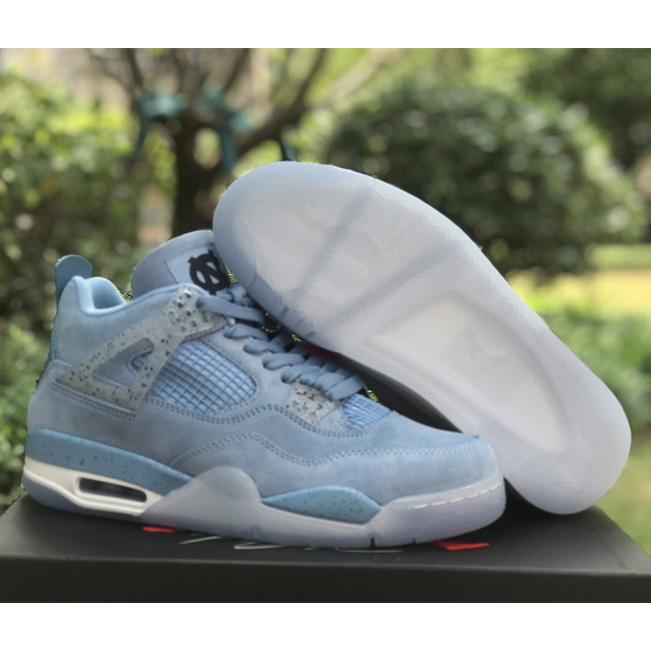 Air Jordan 4 Retro UNC PE Sneaker     AJ4-HO12MNJDLS247 - DesignerGu