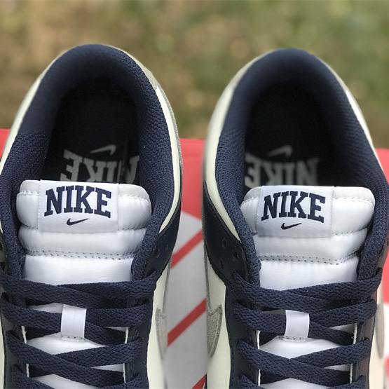 Nike Dunk Low “Midnight Navy” Sneakers     FD9749-400 - DesignerGu