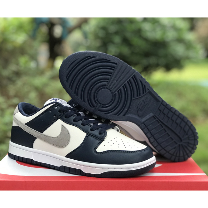 Nike Dunk Low “Midnight Navy” Sneakers     FD9749-400 - DesignerGu